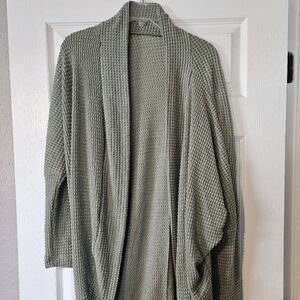 Women's Green Knit Sweater